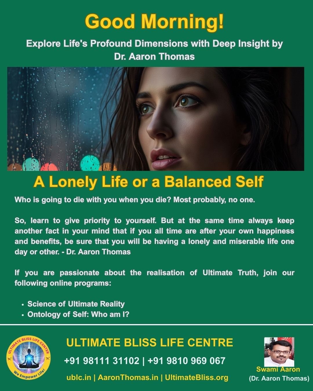 Dr. Aaron Thomas Quote-84